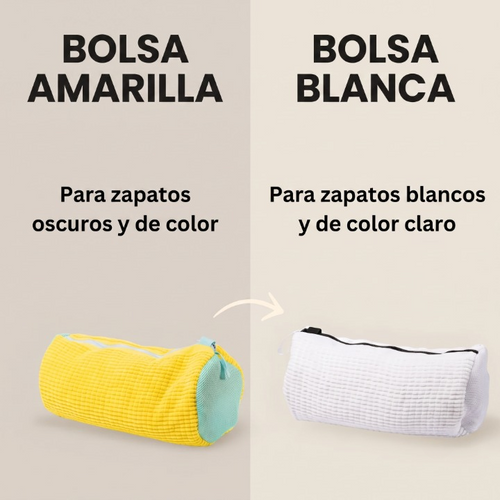 Zapatillas Limpias en solo 30 minutos, directamente de la Lavadora