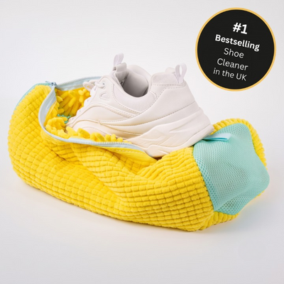 Zapatillas Limpias en solo 30 minutos, directamente de la Lavadora